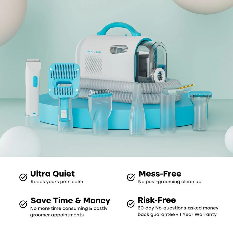 Uproot SilentGroom Pet Grooming Kit